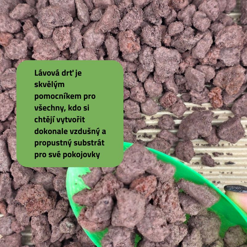 Lávová drť 1l